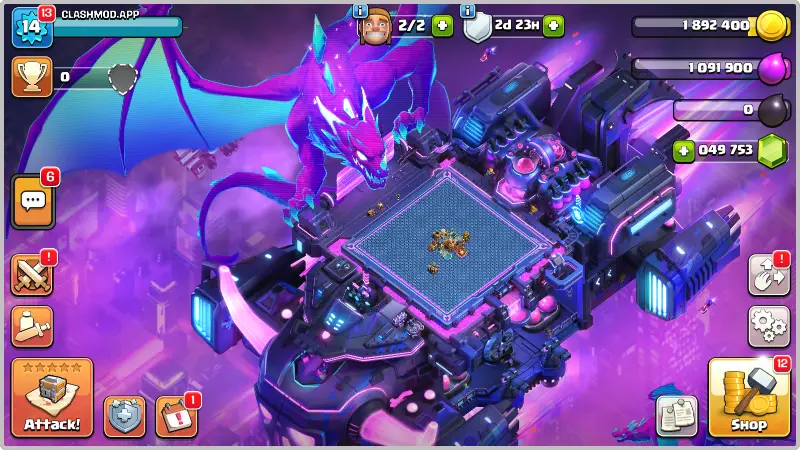 Latest-COC-Mod-New-theme